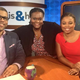 Michael Smith, Suzette Hackney and Jemele Hill. (Courtesy Suzette Hackney)